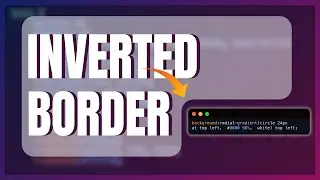 Creating an inverted border using CSS