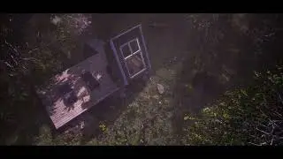 It's not real, it's a graphic. A cottage that everyone wants to live in!! 자연에서 살고싶게하는 오두막!