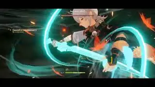 Кадзуха против Амэнома Юя (Напавший вновь) | Genshin Impact