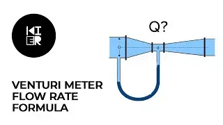 Flow rate in Venturi meter derivation