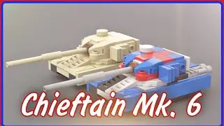 Chieftain Mk. 6 из Лего// Мини танк из Лего