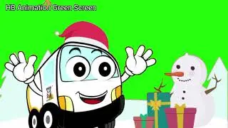 Bus 🚌 Animation (Green Screen)