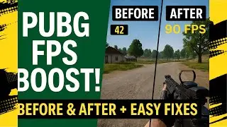 Boost PUBG FPS in 2025 | Easy NVIDIA Overclock + Razer Cortex Guide!