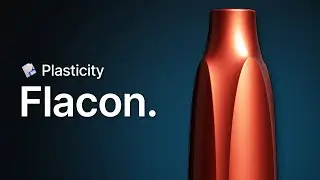 Plasticity 3D CAD Modeling Exercise | Flacon / Bottle