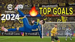 eFootball 2024🔥Best GOALS & Skills COMPILATION '4' ⚽️🔥PES 2024 Best GOALS & Skills | PS4 PRO |