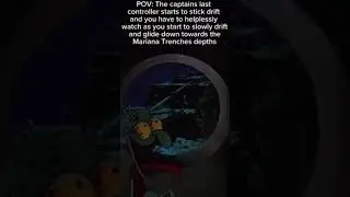 Submarine Squidward Horror Stickdrift