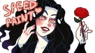 Morticia Speedpaint