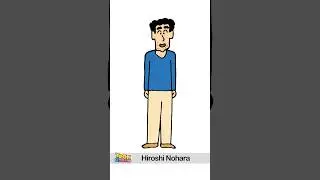 Draw Hiroshi Nohara #shinchan