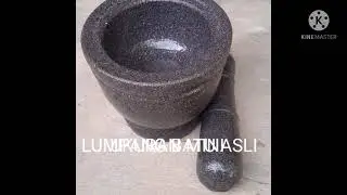 LUMPANG MINI BATU ASLI