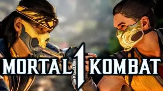 MK1 *TAKEDA* INTRO DIALOGUE WITH SCORPION!! (GAMEPLAY TEASER) 1080p 60 FPS (MORTAL KOMBAT 1)