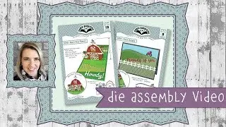 Karen Burniston Dies 1096 Barn Pop Stand and 1097 Farm Edges Assembly