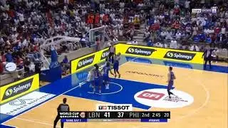 2nd quarter Philippines vs Lebanon Highlights | FIBA Basketball World Cup 2023