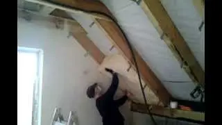 Ocieplenie dachu i zabudowa poddasza - cz.4 E2/2 montaż wełny mineralnej