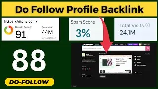 High Quality Do Follow Backlink Site | Heavy Traffic Video Submission Backlinks | 