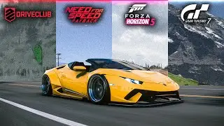 LAMBORGHINI HURACÁN in Racing Games (RIP V10)