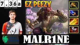 Malrine - Monkey King | 6.37a Update Patch | EZ PEEZY | Safelane |  Dota 2 Pro MMR Gameplay