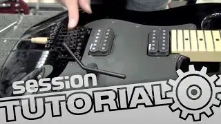Saiten wechseln an Gitarren mit Floyd Rose System | session Tutorial