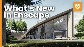 Enscape Updates: Chaos Cosmos, AI Enhancer & More!