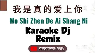 Wo Shi Zhen De Ai Shang Ni Karaoke 我是真的爱上你 Dj Remix || Dave Wang Jie (王杰)