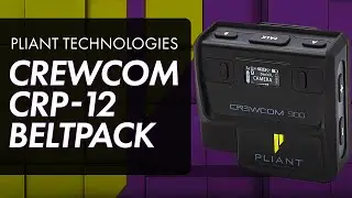 Discover Pliant Technologies' CrewCom CRP-12 Beltpack | Full Compass Spotlight