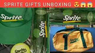 Sprite gifts unboxing part - 2 || Sprite scan and win