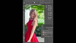 Change Dress Color by using Color Replacement Tool - Adobe Photoshop CC 2023 