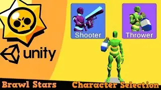 Character Selection and Switching scene | Unity Tutorial