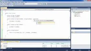 C#: Using Constructors