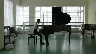 И.С. Бах 2-голосная Инвенция G-dur, Исп.Калжанова Женя, 3 кл.