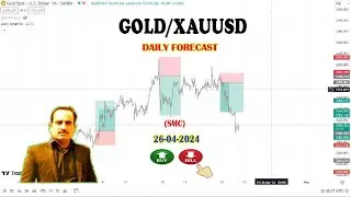 GOLD DAILY FORECAST ( BUY OR SELL ) || XAUUSD  SMC Based Analysis  || 26th April 2024 ||