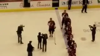 Shane Doan Addresses the Crowd 4-8-17