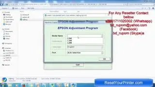 Reset Epson L382/L386/L486 ||  Epson L-382-386-486 Adjustment Program
