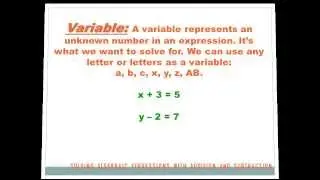 Algebra - Solving Expressions with Addition and Subtraction: 7th grade math