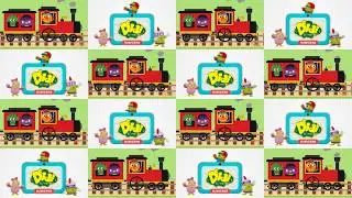 I'm A Little Train Noodle & Pals l Didi and friends logo intro plays over million times