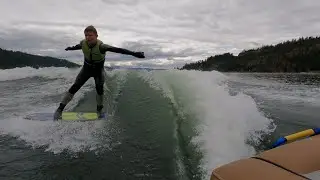 Frontside 360 WAKESURFING!! Episode 2 Tricks