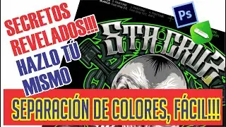 SEPARACIÓN DE COLORES E IMPRESIÓN DE FOTOLITOS PARA ESTAMPADO - SÚPER FACIL - PARTE 2