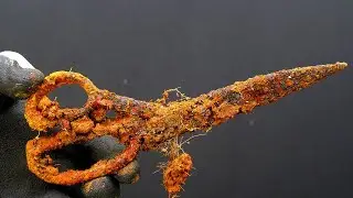 Rusty Scissors Restoration - De Useful Hand