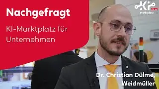 KI-Marktplatz für Unternehmen | Nachgefragt: Weidmüller