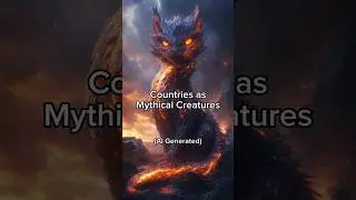 Countries as Mythical Creatures | Ai Generated
