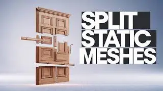 How To Split and Merge Meshes in Unreal Engine 5