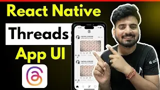 🔴 Let's Build Threads App UI  - React Native  ✅ | Engineer Codewala