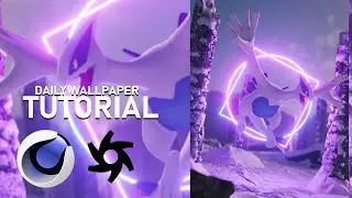 Pokemon Everyday/Daily Render Tutorial I Cinema4D and Octane Tutorial
