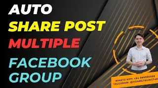 How To Share Post To Multiple Facebook Groups 2024 | Auto Share Post Fb Group