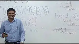 Sachin Sir_Teachers Day 2022 Celebration @ Motion Kota ,Aurangabad