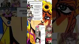 Мемы Джо Джо #jojo #джорно #рекомендации #shorts #tiktok