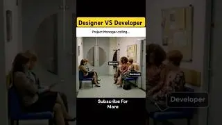 Web Designer Vs Web Developer 😂