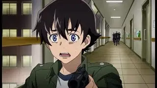 (RESUBIDO) Recepción fuera de rango | Mirai Nikki ep 12 | Reaccion
