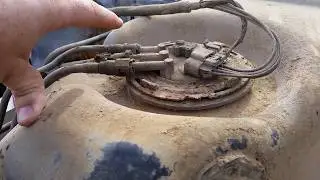 How to drop a Silverado / Sierra gas tank.