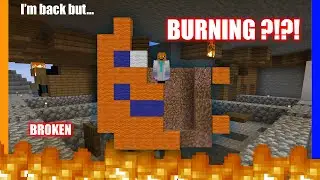 Im Back! But my base is BURNING!!! [Simply Vanilla Anarchy]