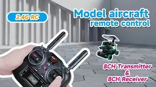 HOT RC 2.4G RC 8CH Transmitter FHSS and 8CH Receiver With SBUS module For Drone and Smart Car
